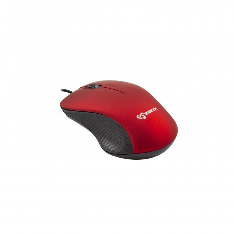 Sbox M-958R Red 0616320538316 Datora pele