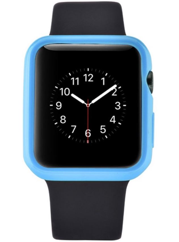 Devia Colorful protector case for Apple watch (38mm) blue 6952897971441