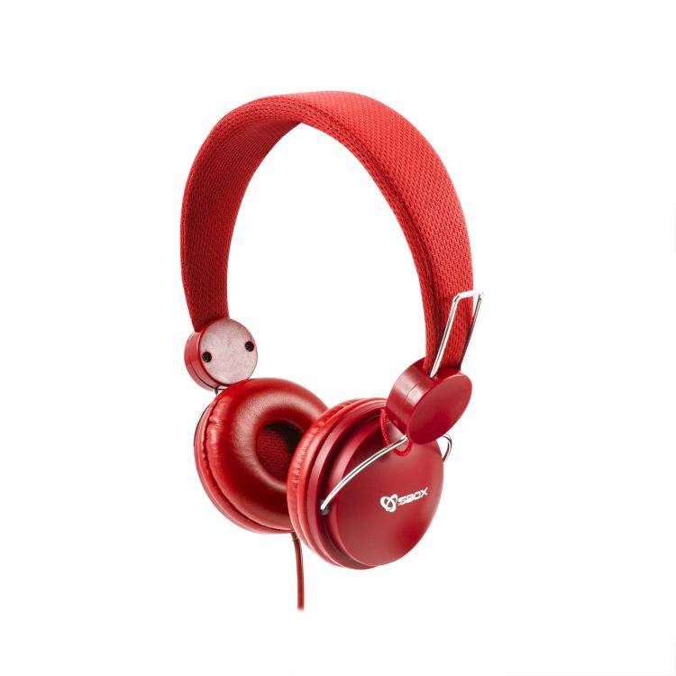 Sbox HS-736R Red 0616320537654 austiņas