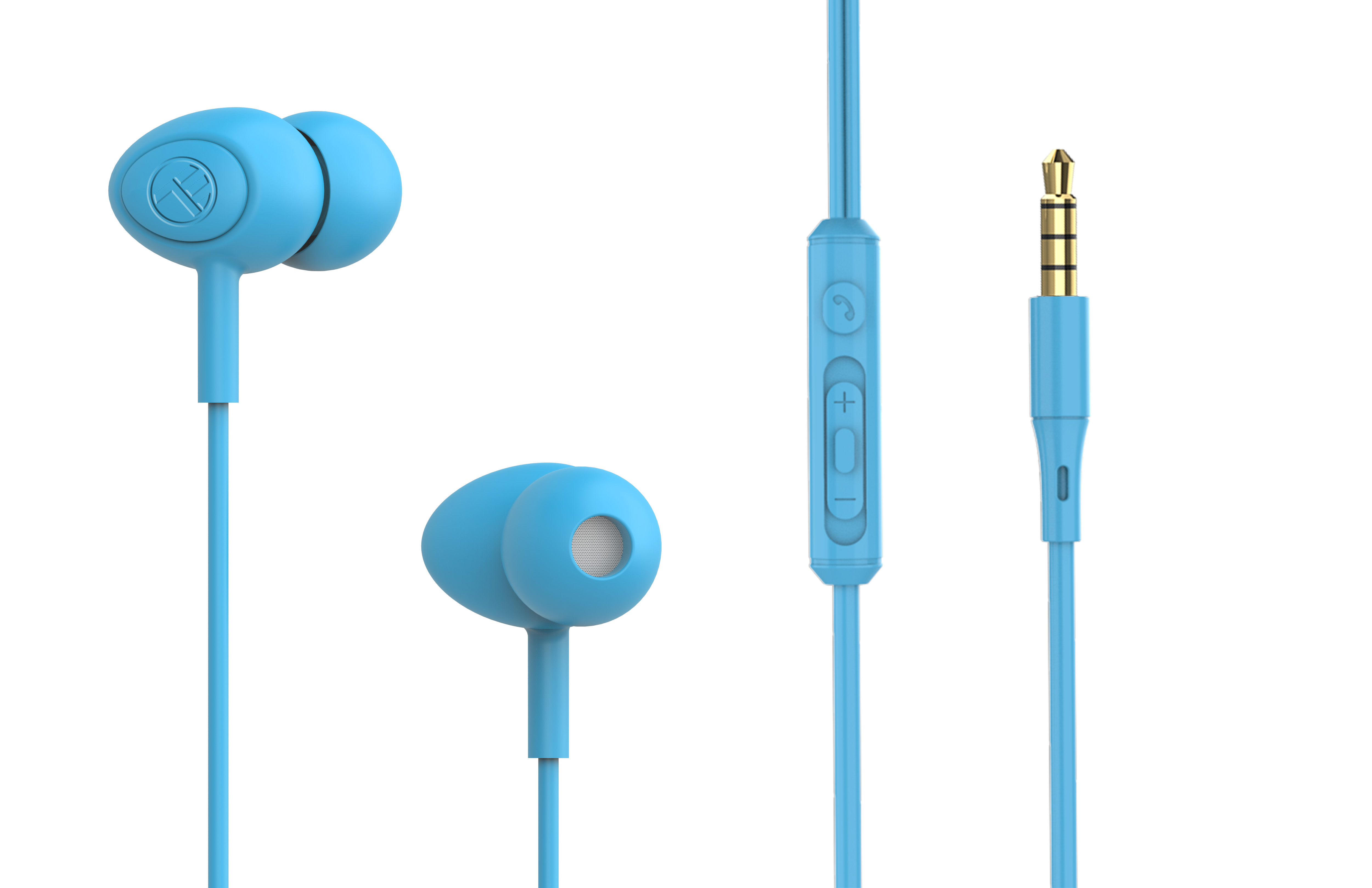 Tellur Basic Gamma Wired In-Ear Headphones Blue 5949120004145 austiņas