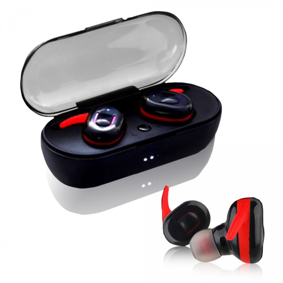 V.Silencer Ture Wireless Earbuds Black/Red 5081304444122 austiņas