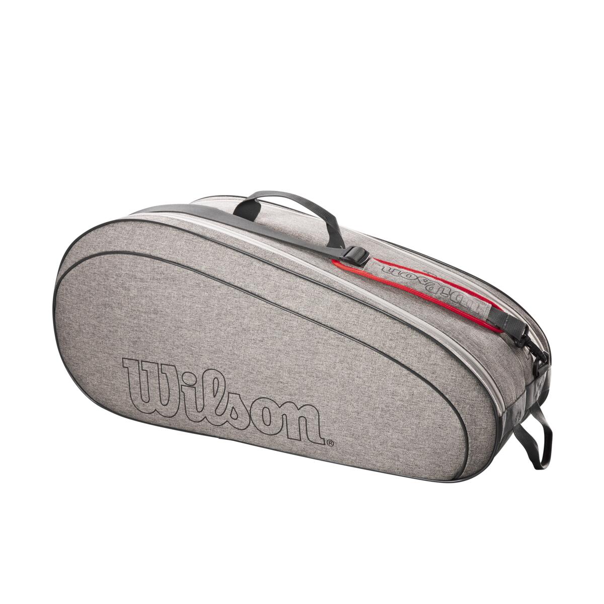 WILSON SPORTA SOMA TEAM 6PK HEATHER GREY portatīvo datoru soma, apvalks