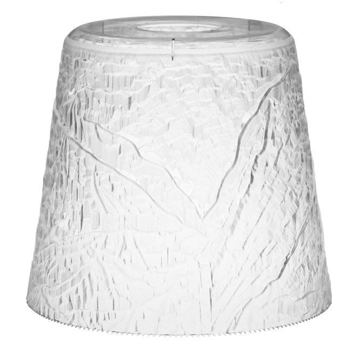 Laterna 4Living Plastic Ice Huurre 21cm 259537 Dārza mēbeles