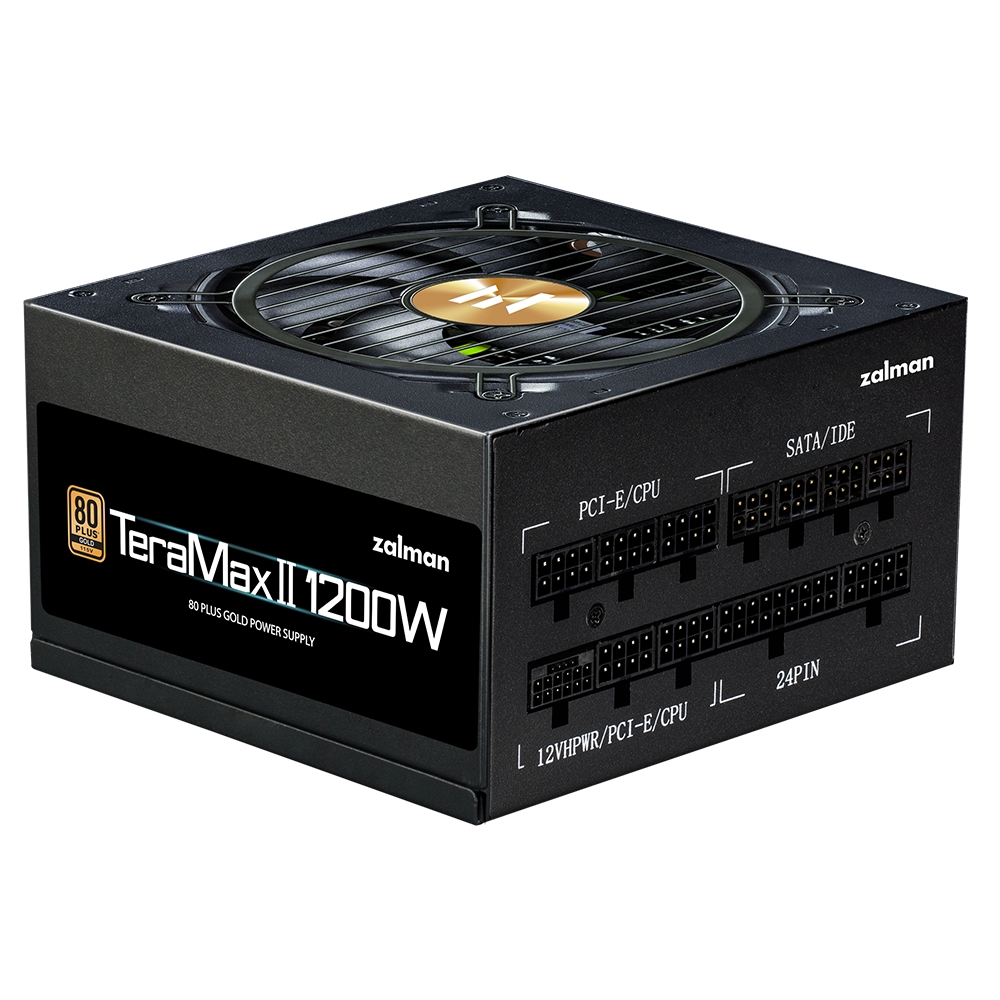 Zalman ZM1200-TMX2 TeraMaxII 1200W 80+ Gold 8809213763885 Barošanas bloks, PSU