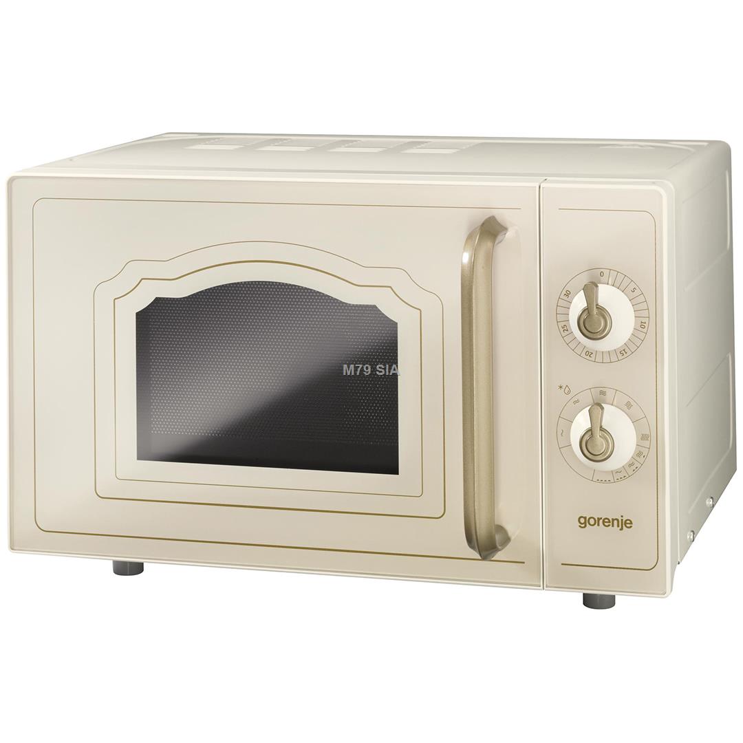 Gorenje retro, 20L, 700 W, besa - Mikrovilnu krasns ar grilu MO4250CLI datoru skaļruņi