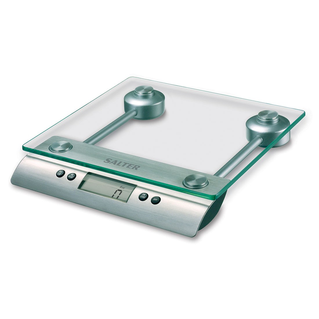 Salter 3003 SSSVDR08EU16 Aquatronic Glass Kitchen Scale 5010777118667 virtuves svari