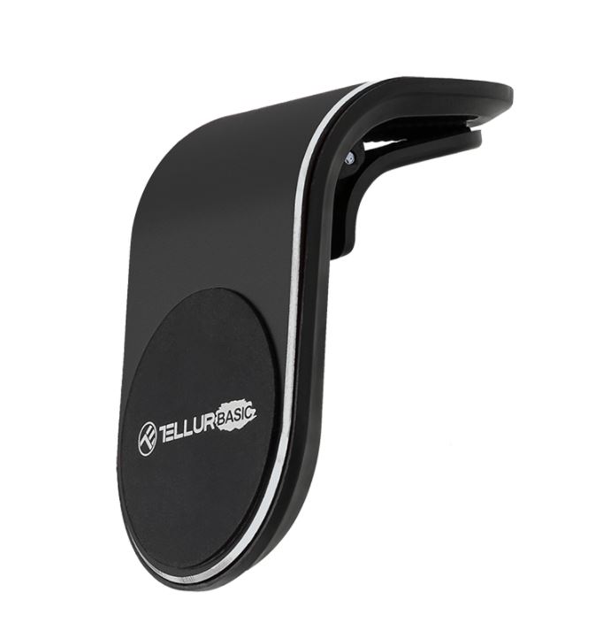 Tellur Basic Car Phone Holder Magnetic MCM7, Air Vent Mount black 5949120002127 Mobilo telefonu turētāji