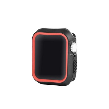 Devia Dazzle Series protective case (40mm) for Apple Watch black red 6938595323850