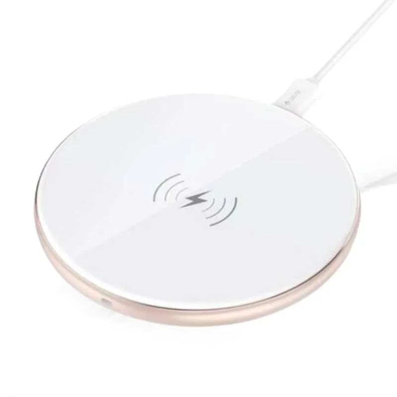 Devia Comet series ultra-slim wireless charger white 6938595331435 iekārtas lādētājs