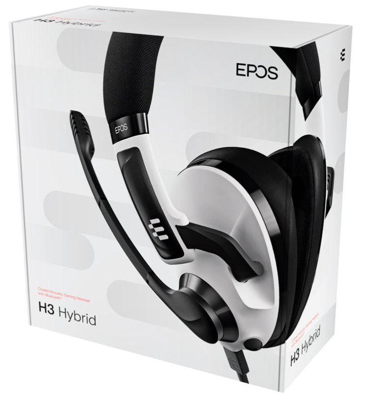 Epos H3 Hybrid White Bluetooth Headset 5714708006923 austiņas