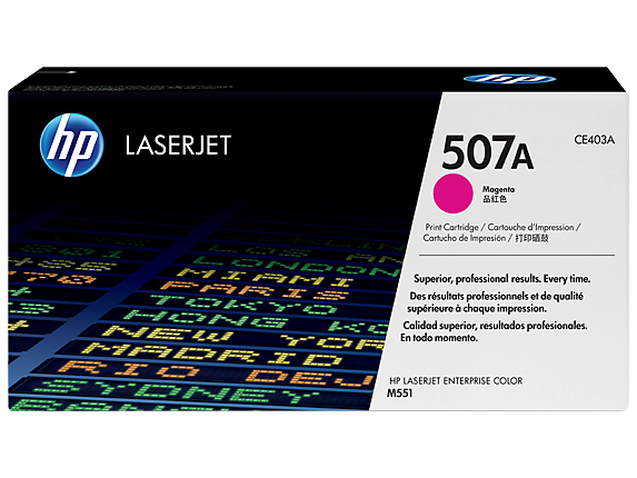 HP LaserJet 507A MAGENTA toneris