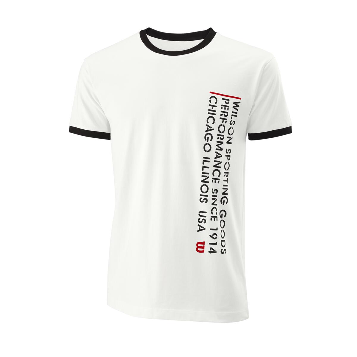 M SINCE 1914 TEE WHITE / BLACK