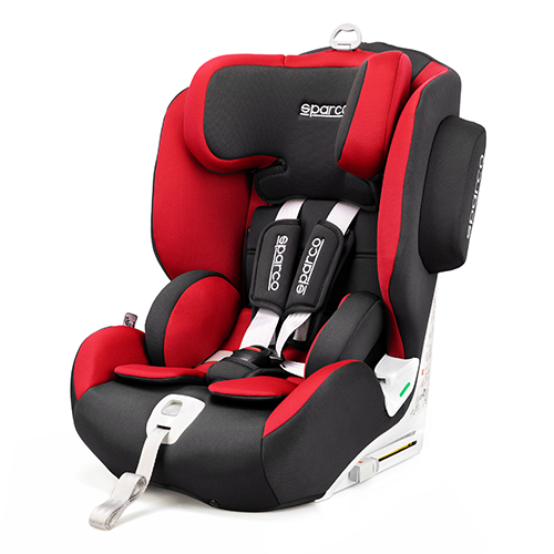 Sparco SK1000 Red (SK1000I-RD) 76-150 cm 6922516333974 auto bērnu sēdeklītis