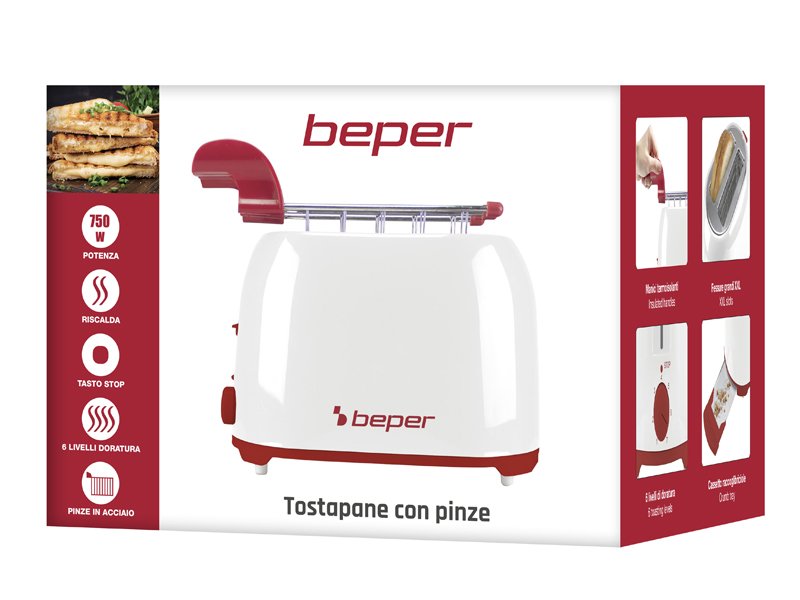 Beper P101TOS100 8056420223781 Tosteris