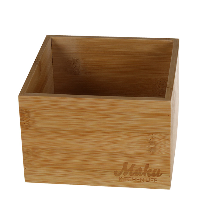 Kaste Maku bambusa 15x15x10cm 614860 Virtuves piederumi