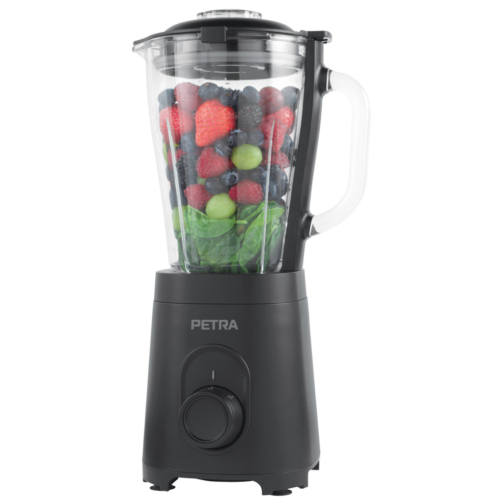 Petra PT5531MBLKVDE Glass Jug blender black 5054061502541 Blenderis