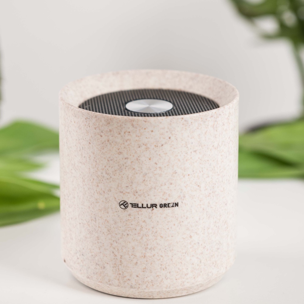 Tellur Bluetooth Speaker Green 3W Cream Array pārnēsājamais skaļrunis