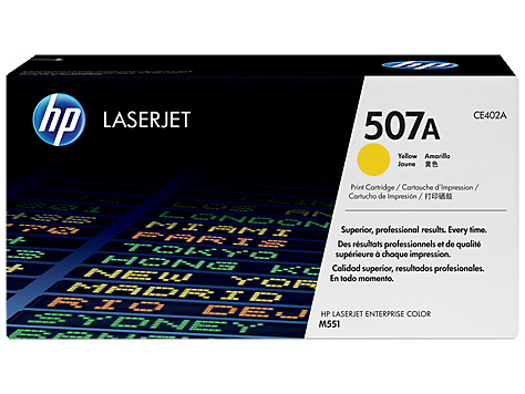 HP LaserJet 507A Yellow toneris