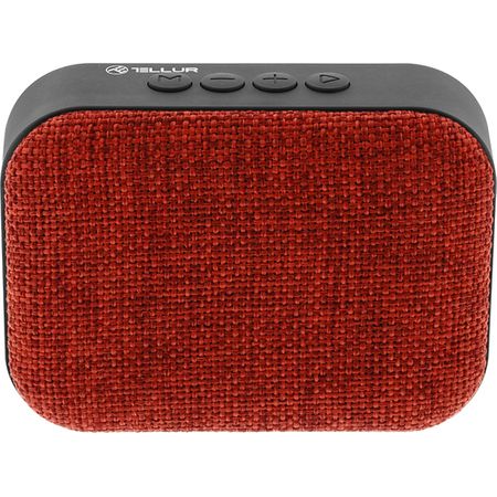 Tellur Bluetooth Speaker Callisto Red 5949087925415 pārnēsājamais skaļrunis