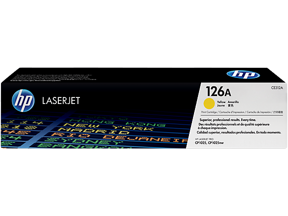 HP Toner  CE312A No.126A  (Yellow) toneris