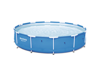 Bestway Steel Pro 56706 above ground pool Framed pool Round 6473 L Blue Baseins