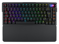 ASUS ROG Azoth Extreme - keyboard - 75% - with OLED display - QWERTZ - German - black Input Device klaviatūra