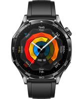 Huawei Huawei Watch GT | GT 5 | Smart watch | Stainless steel | Black | 5 ATM, IP69K 6942103132001 Viedais pulkstenis, smartwatch