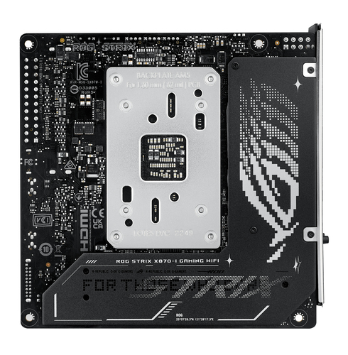 ASUS ROG STRIX X870-I GAMING WIFI AMD X870 Socket AM5 mini ITX pamatplate, mātesplate