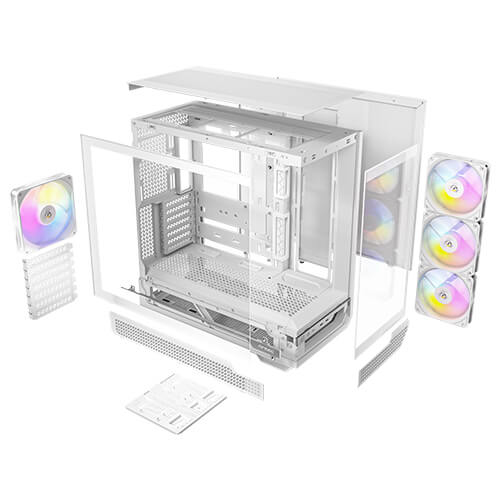 Geh Antec C7 ARGB White                  Full Tower     weis retail Datora korpuss