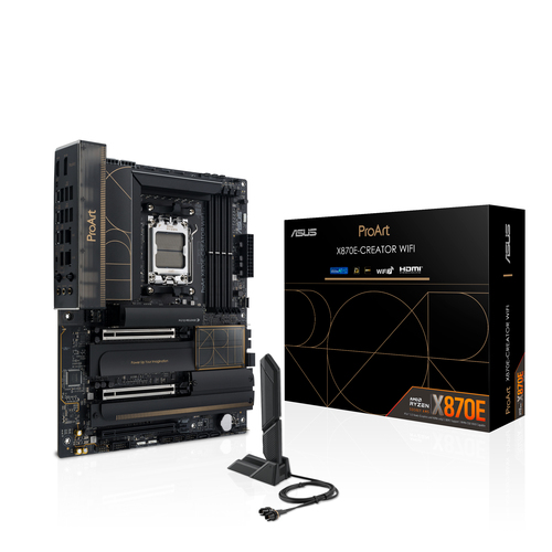 ASUS ProArt X870E-CREATOR WIFI AMD X870E Socket AM5 ATX pamatplate, mātesplate