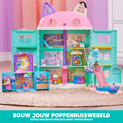 Figures set Gabbys Dollhouse Fun at the pool bērnu rotaļlieta