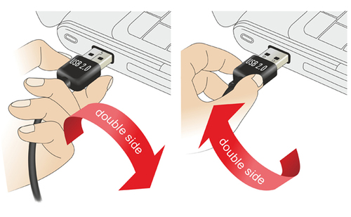 USB Kabel Delock A -> mini B St/St 2.00m USB USB kabelis