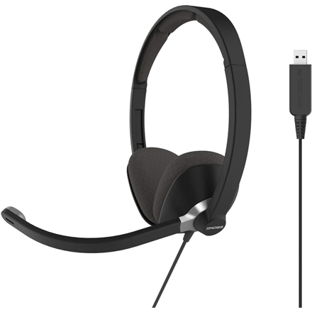 Koss | CS300 | USB Communication Headsets | Wired | On-Ear | Microphone | Noise canceling | Black 194283 (021299194287) austiņas
