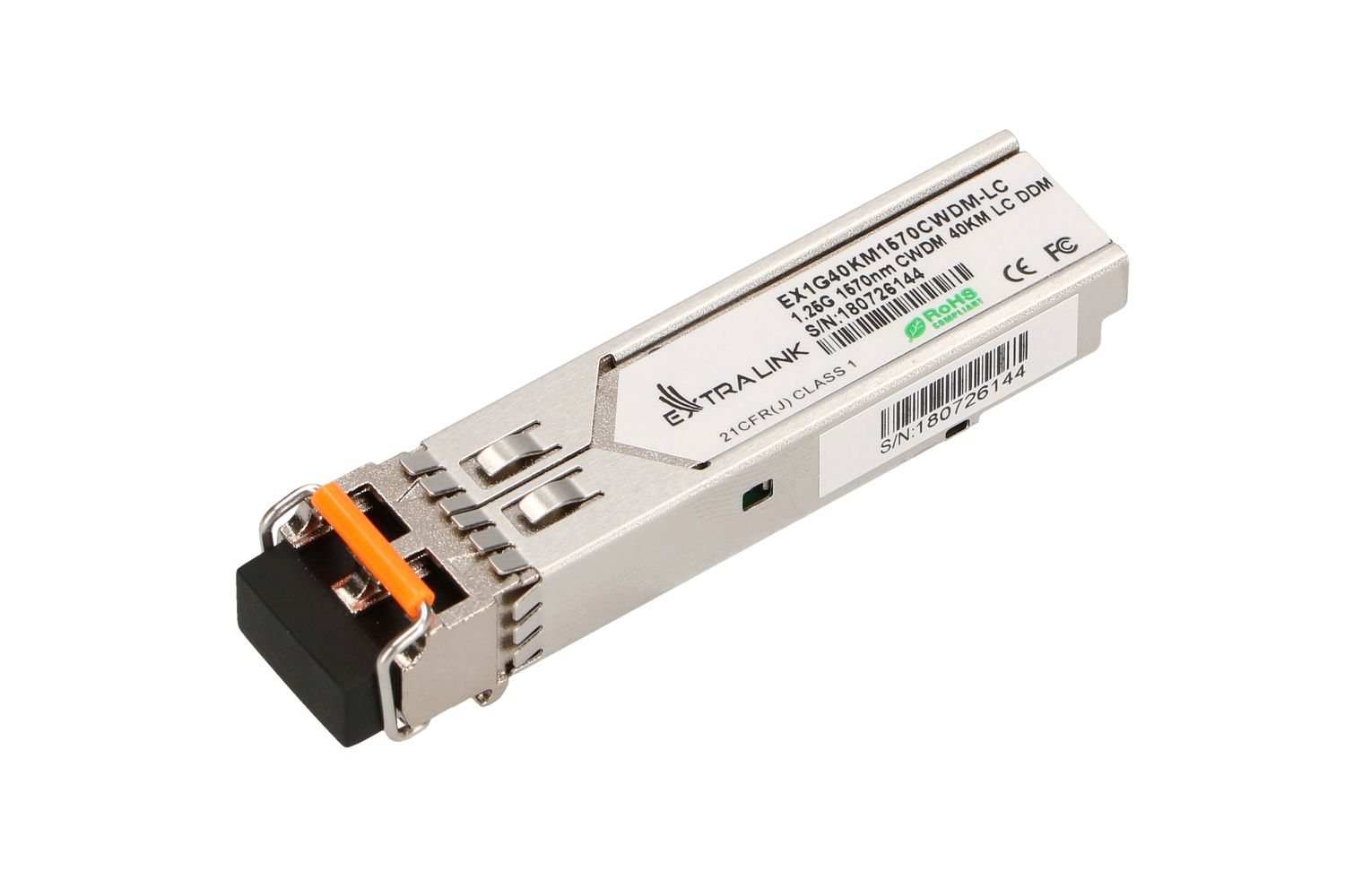 EXTRALINK SFP CWDM 1570nm 40km LC DM datortīklu aksesuārs