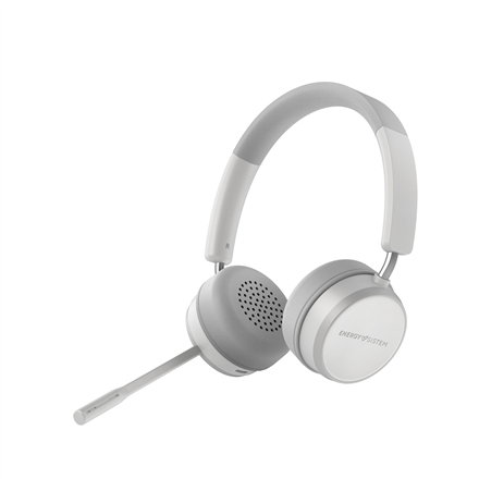 Energy Sistem Wireless Headset Office 6 White (Bluetooth 5.0, HQ Voice Calls, Quick Charge) austiņas