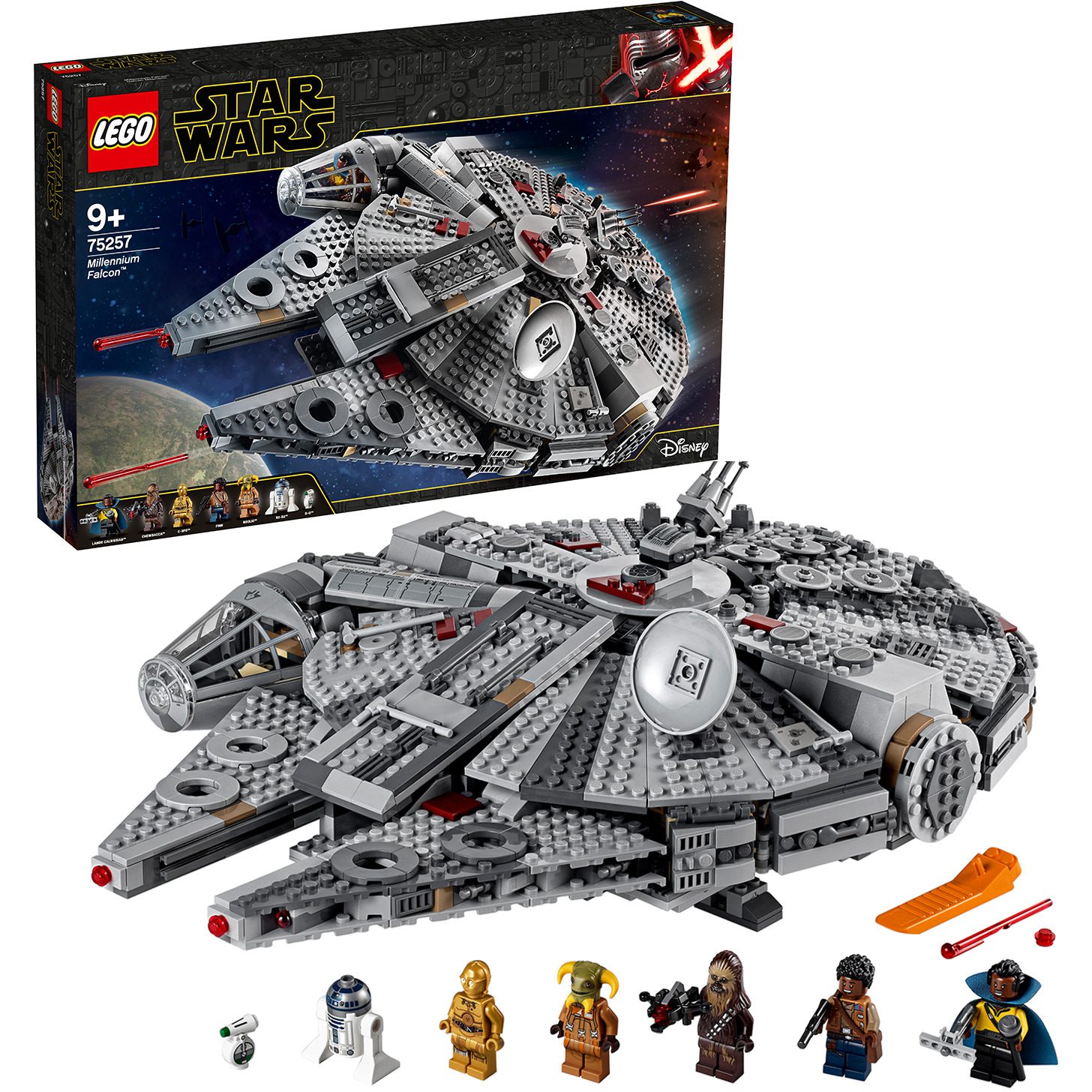 LEGO Star Wars 75257 Millennium Falcon LEGO konstruktors