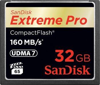 SanDisk Extreme CF 32GB atmiņas karte