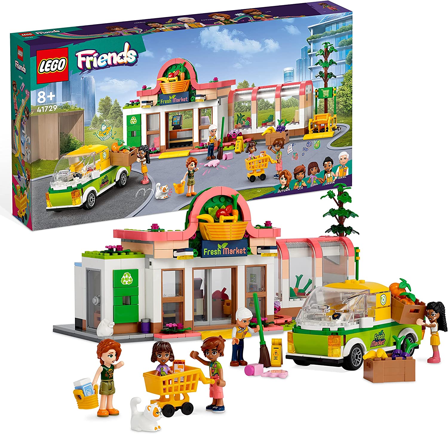 LEGO 41729 Friends Organic Shop Construction Toy 41729 (5702017415055) bērnu rotaļlieta