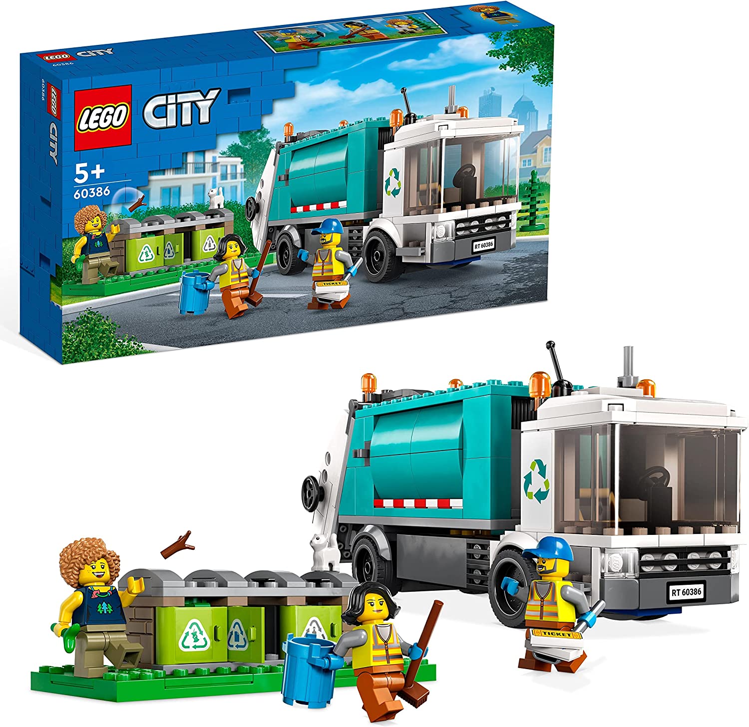 LEGO CITY 60386 RECYCLING TRUCK LEGO konstruktors