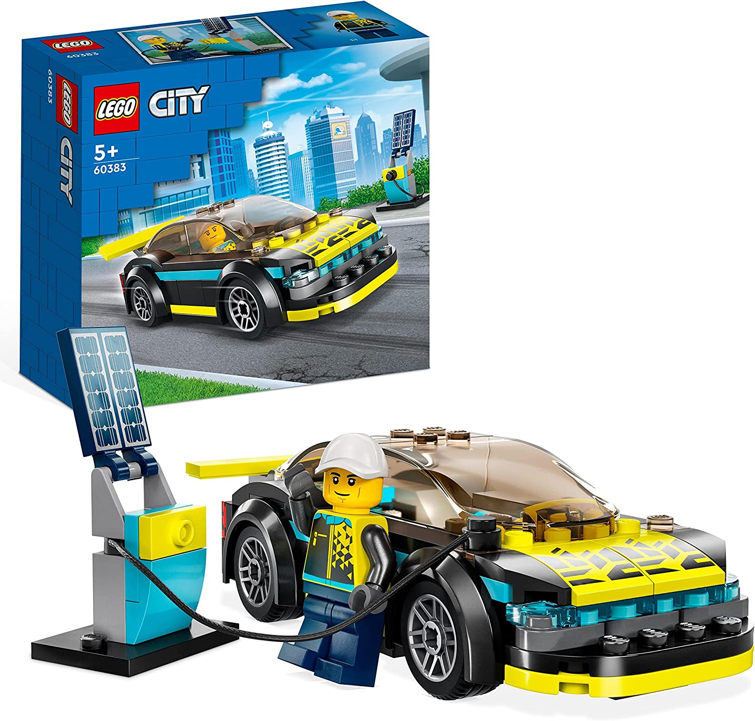 LEGO City 60383 Electric Sports Car LEGO konstruktors