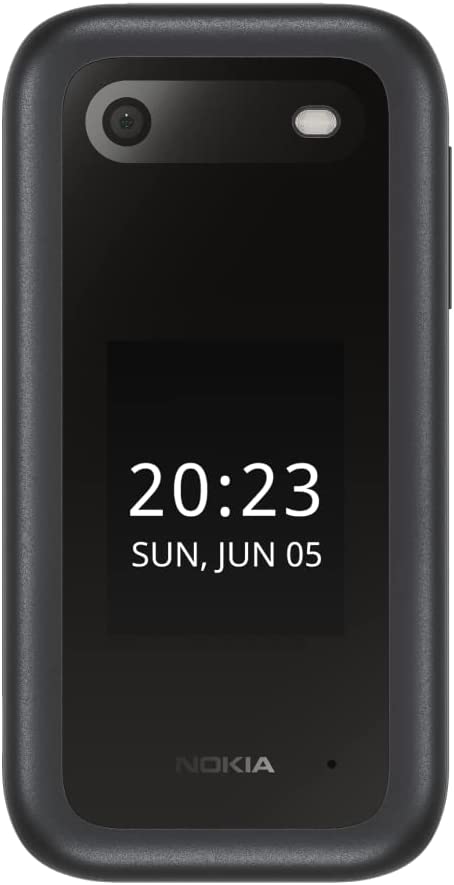 Nokia 2660 Flip, Mobile Phone (Black, Dual SIM, 48 MB) Mobilais Telefons