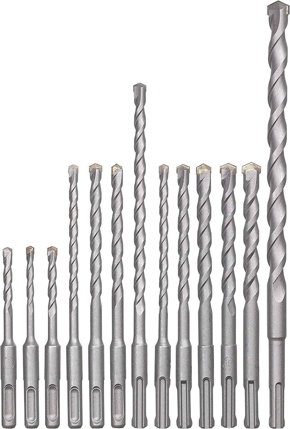 Einhell Hammer drill set SDS-plus, 5-14mm (12 pieces, case) 49240281 (4009312402812)
