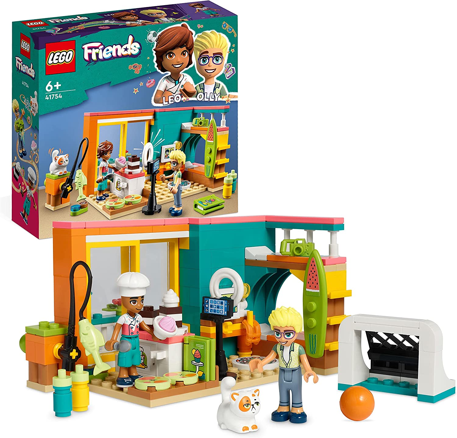 LEGO 41754 Friends Leos Room Construction Toy 41754 (5702017415369) bērnu rotaļlieta