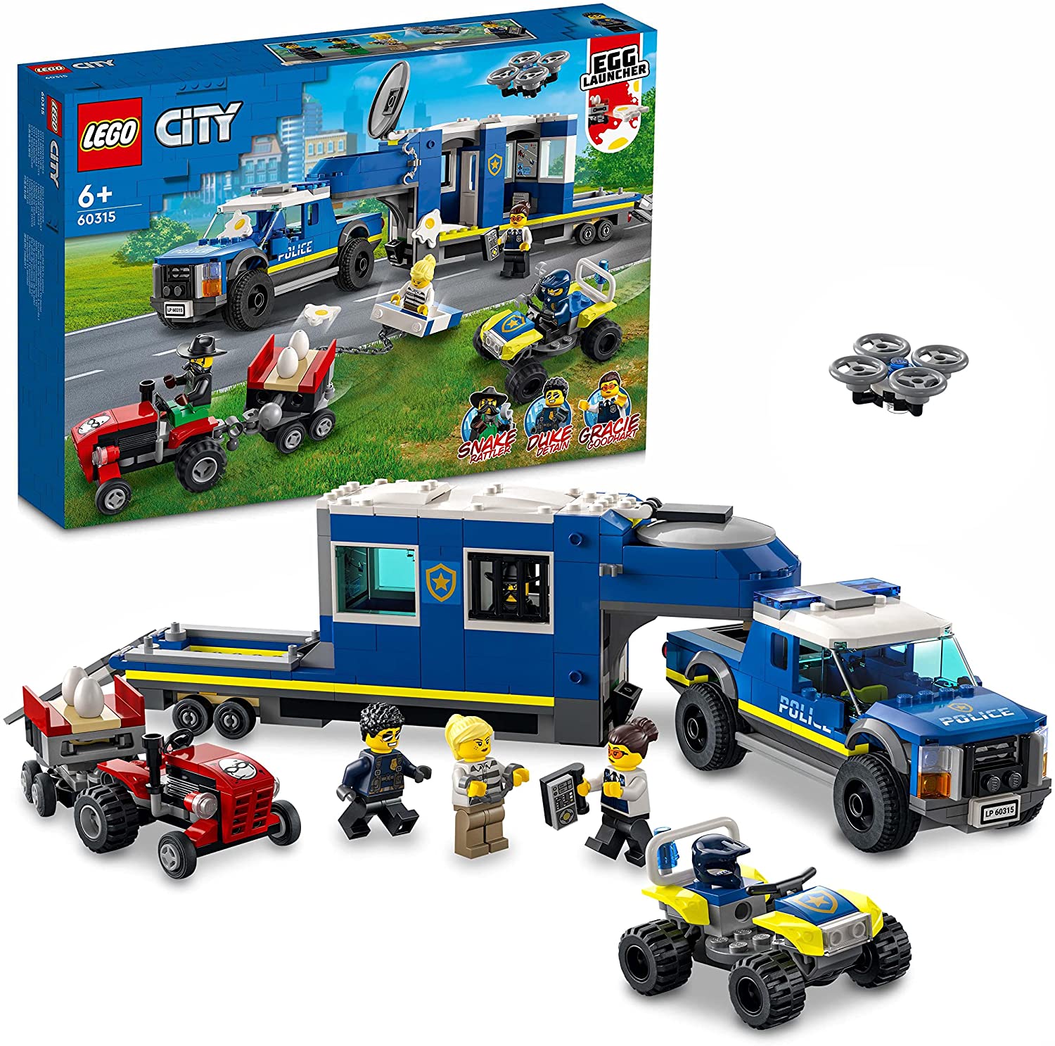 LEGO City 60315 Mobile police command centre LEGO konstruktors