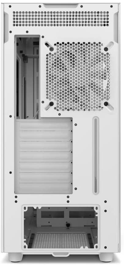 NZXT Case H7  Side window, White, Mid-Tower, Power supply included No Datora korpuss