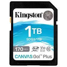 KINGSTON 1TB SDXC Canvas Go Plus 170R USB Flash atmiņa