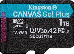 KINGSTON 1TB microSDXC Canvas Go Plus SP USB Flash atmiņa