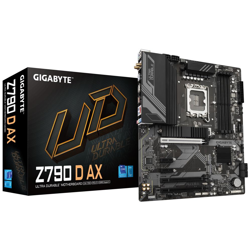 Mainboard|GIGABYTE|Intel Z790|LGA1700|ATX|Memory DDR5|Memory slots 4|2xPCI-Express 3.0 1x|1xPCI-Express 3.0 16x|1xPCI-Express 4.0 16x|1xPCI- pamatplate, mātesplate