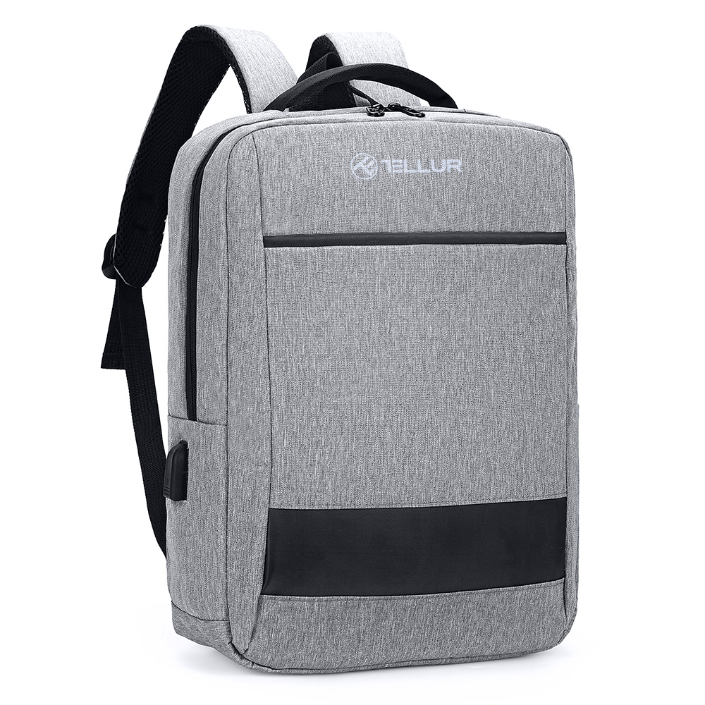 Tellur 15.6 Laptop Backpack Nomad Grey 5949120004664 portatīvo datoru soma, apvalks