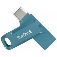 SanDisk Ultra Dual Drive Go USB 128GB USB-Stick USB Type-A / USB Type-C 3.2 Gen 1 (3.1 Gen 1) Blau (SDDDC3-128G-G46NBB) 0619659203948 atmiņas karte